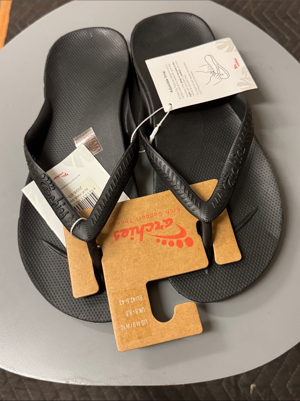 Women’s archie flip flops - Picture 4 of 7